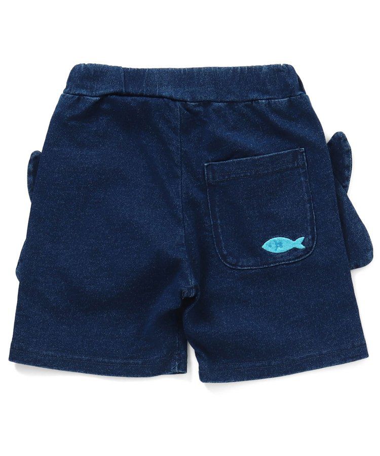 日本 BIT'Z - 動物造型大口袋短褲-美洲獅-寶石綠