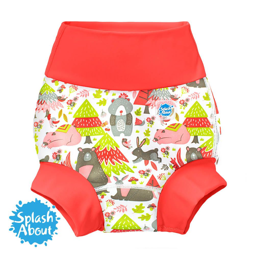 Splash About 潑寶 - 3D加強版 游泳尿布褲-森林遊樂園