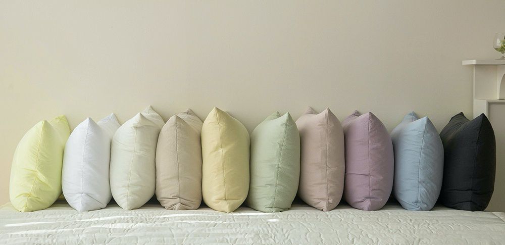 韓國 Maatila - 超細纖維親膚枕套-芝麻牛奶 (50X70cm)