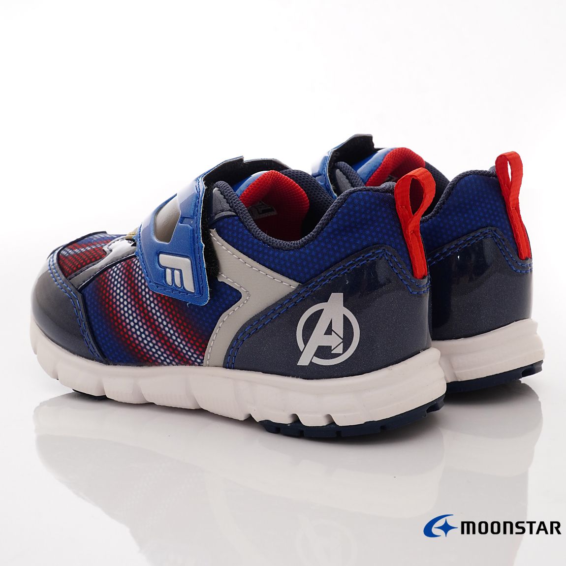 Moonstar日本月星 - 漫威運動鞋系列(中小童段)美國隊長-運動鞋-藍