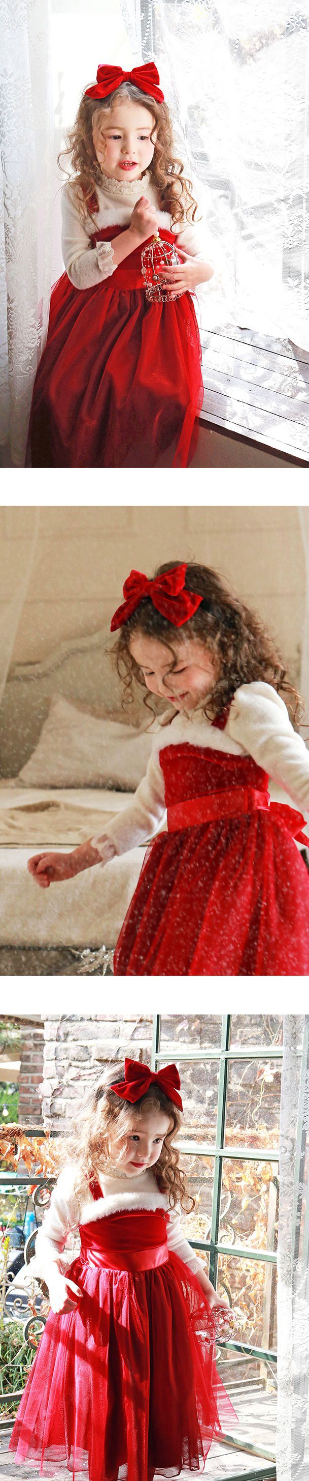 韓國 PuellaFLO - 大紅蝴蝶結髮箍