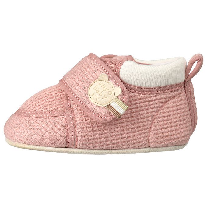 akachan honpo - 學步鞋-華夫格-粉紅色