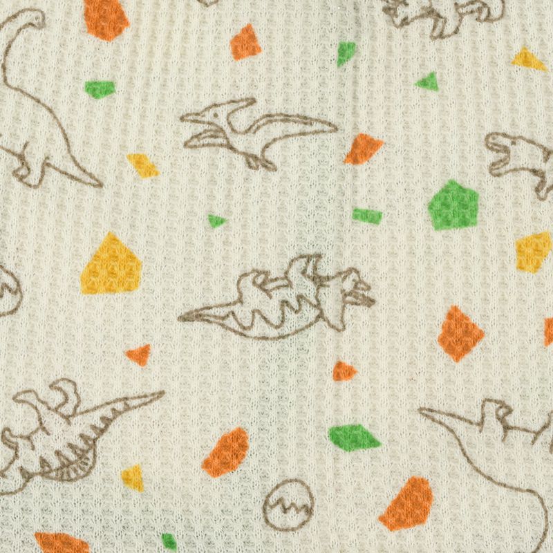 akachan honpo - 四角褲2件組-恐龍、格紋-綠色