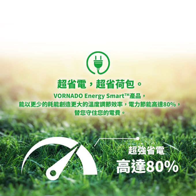 Vornado - DC直流渦流空氣循環機-白色