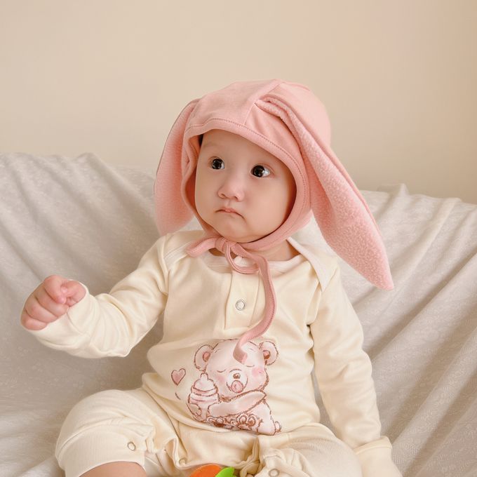 YOUrs - 純淨手繪連身衣-撒嬌熊