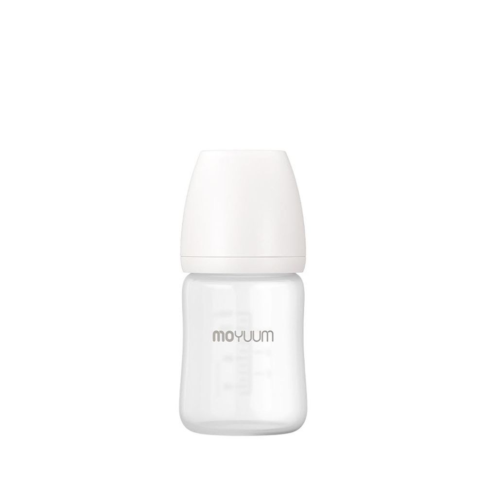 韓國 Moyuum - 寬口矽膠玻璃奶瓶-150ml
