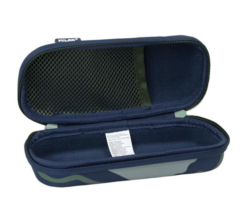 MILAN - 硬殼式筆袋-紳士綠