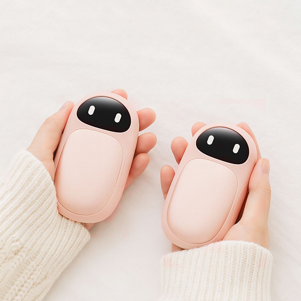 磁吸式隨身暖手寶-藍色/粉色/杏色