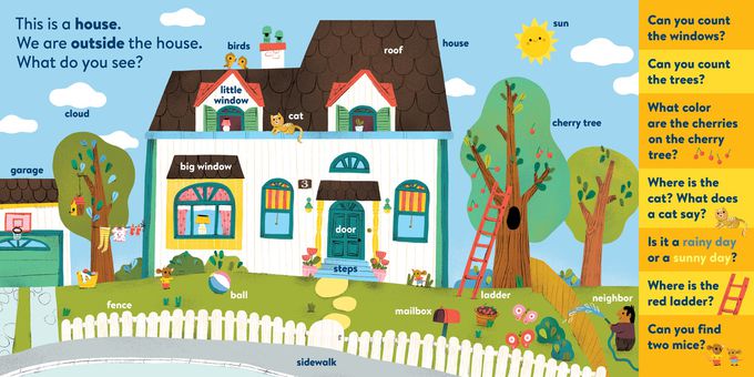 My First Brain Quest First Words: Around the Home: A Question-and-Answer Book