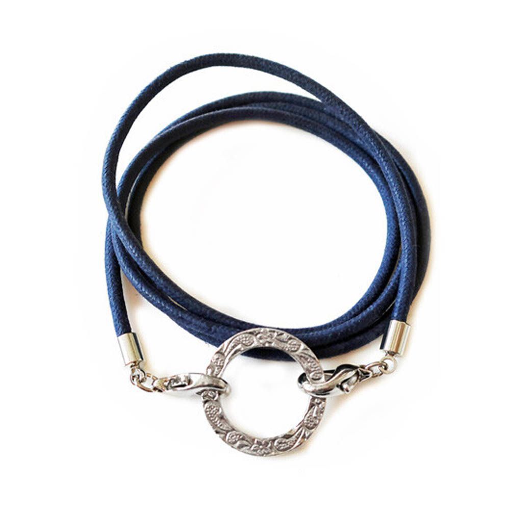 簡約款2way時尚眼鏡鍊/口罩繩-海軍藍