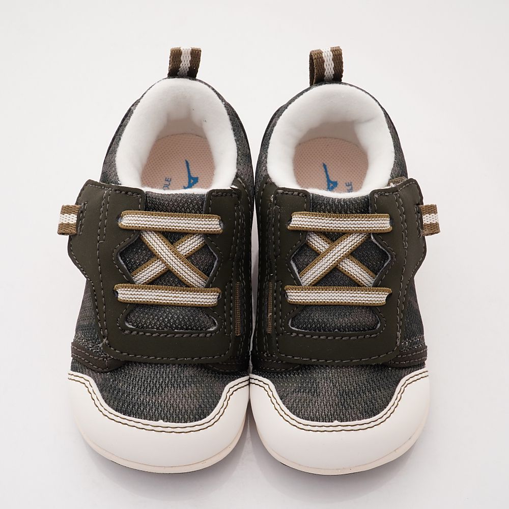 MIZUNO 美津濃 - 運動休閒/慢跑/運動 童鞋款(小童段)-休閒鞋-墨綠