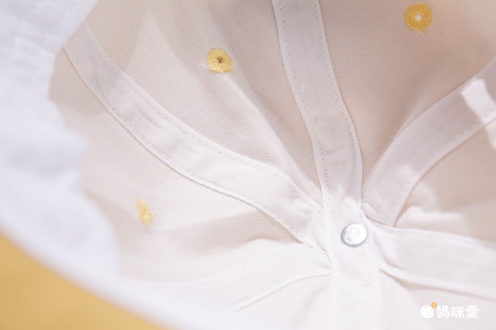 拼色鴨舌帽-橘色