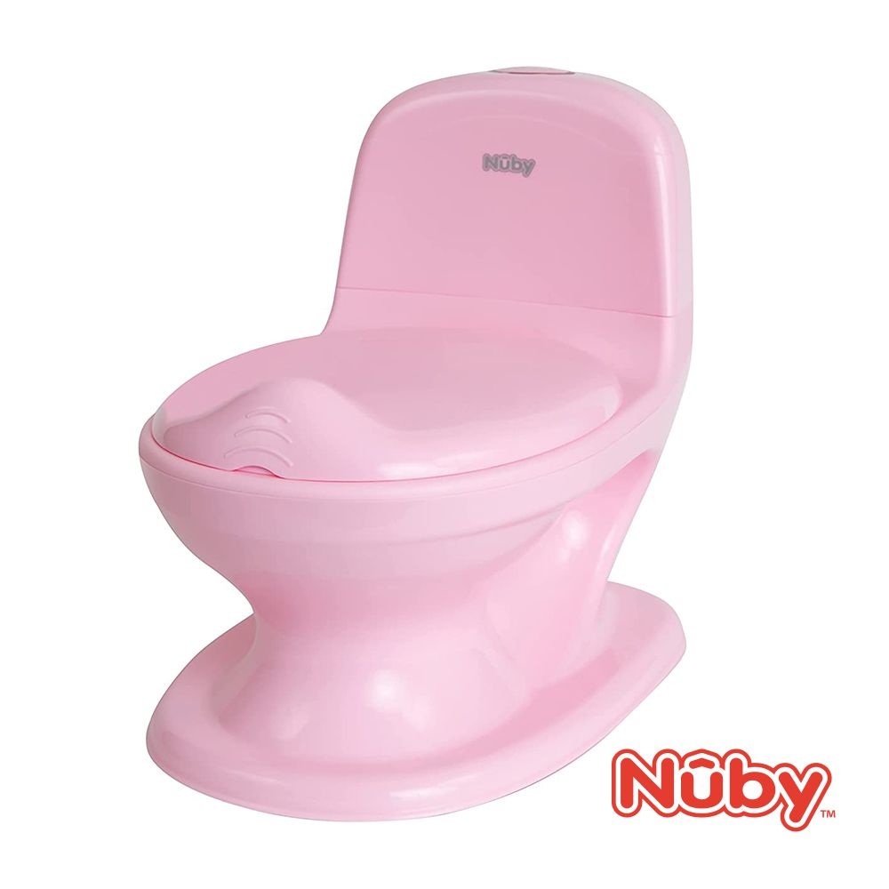 Nuby - 學習小馬桶-粉色