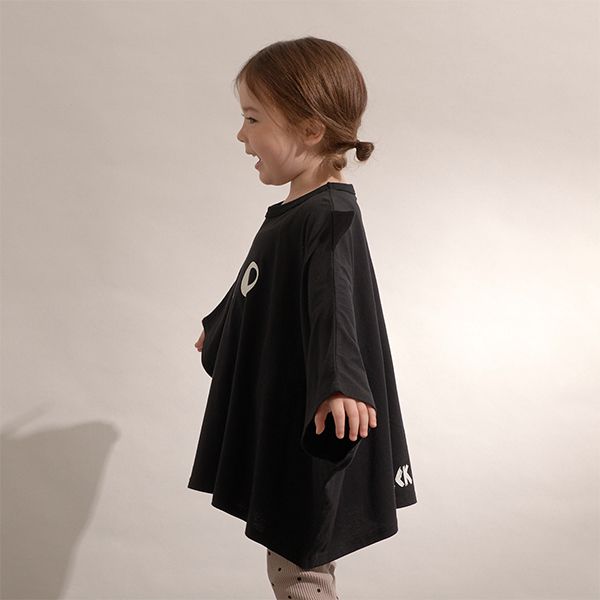 日本 b-ROOM - [官網已斷貨]萬聖節造型寬版上衣-黑貓-直播專屬