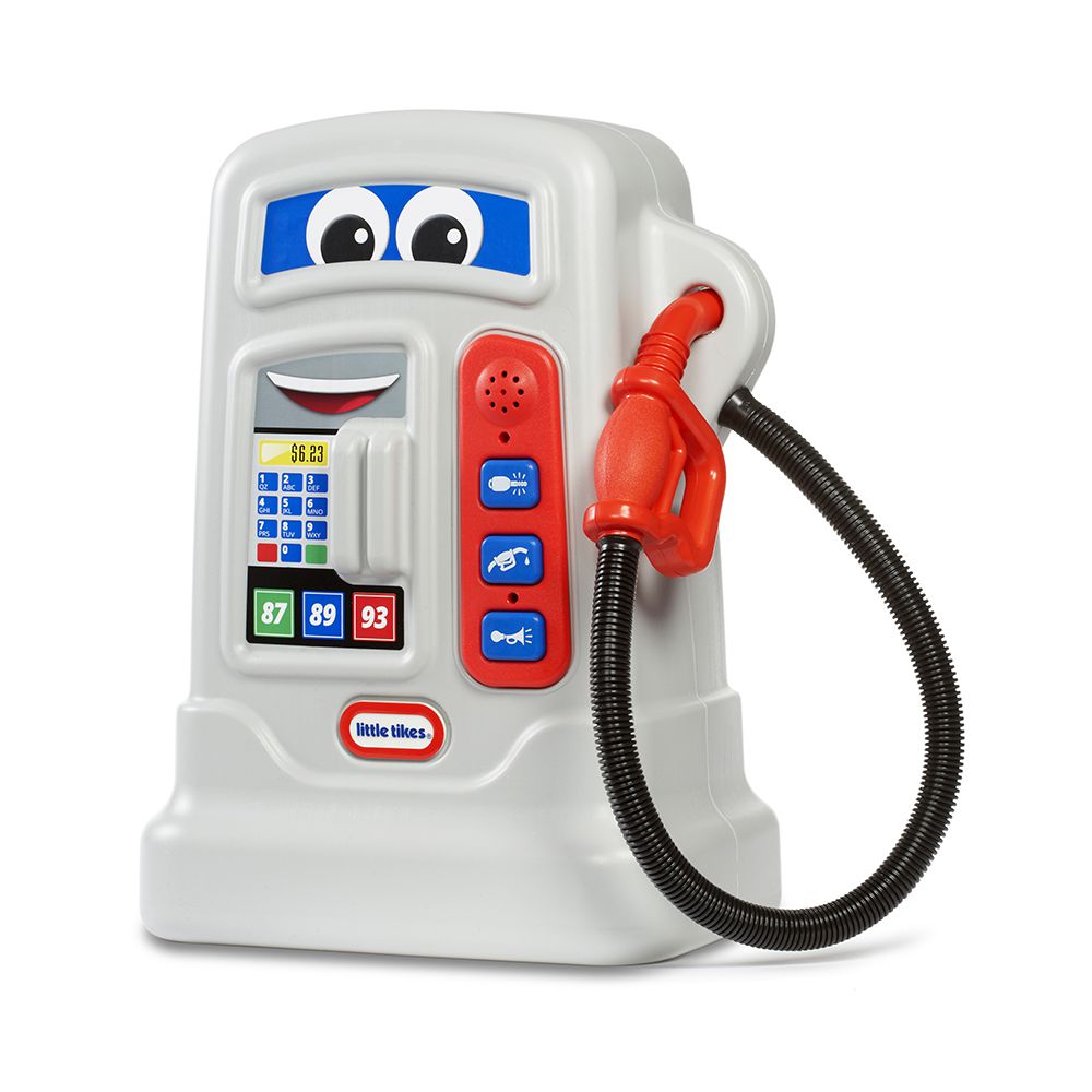 美國 Little Tikes - 童趣加油站-灰-油槍、油管顏色隨機