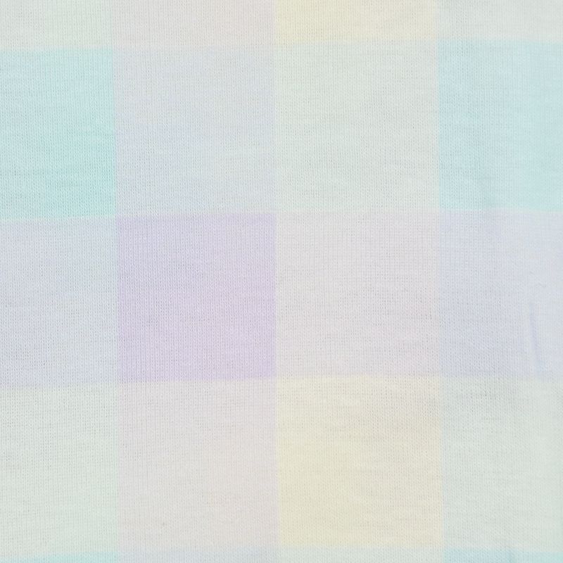 akachan honpo - 新生兒內衣6件組-短袖・7分袖-淺藍色 (50～60cm)