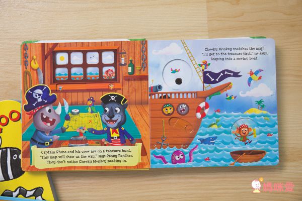 孩子超愛音效書單本160元❤ 1歲起英文遊戲操作書！玩到跟著節奏搖擺囉♫