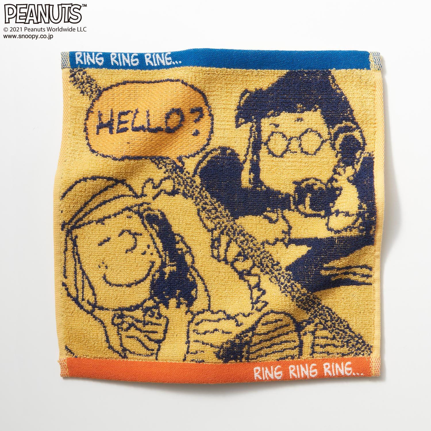 日本千趣會 - SNOOPY 抗菌加工純棉小手帕-莎莉晚安-粉紅 (25×25cm)