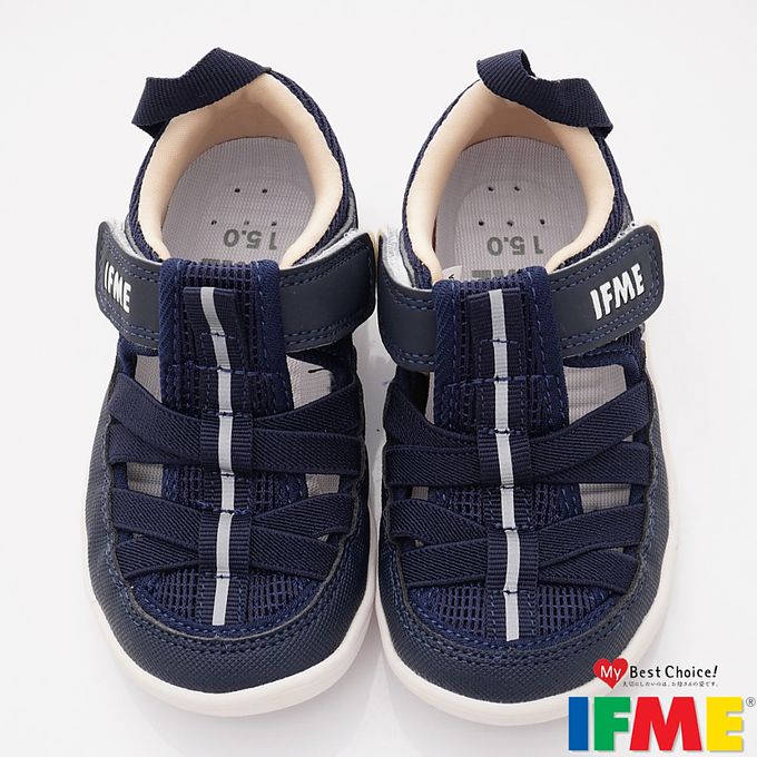 日本IFME - 水涼機能童鞋-IF30-341511軍藍(中小童段)-水涼鞋-軍藍