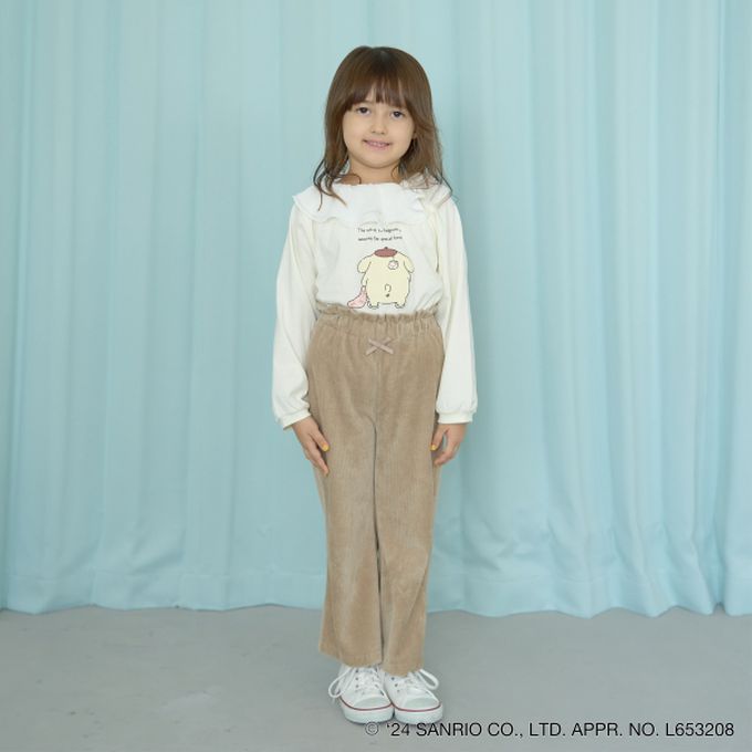 日本 Lycee mine - 聯名款 正反2way薄紗領長袖上衣-酷洛米-炭灰