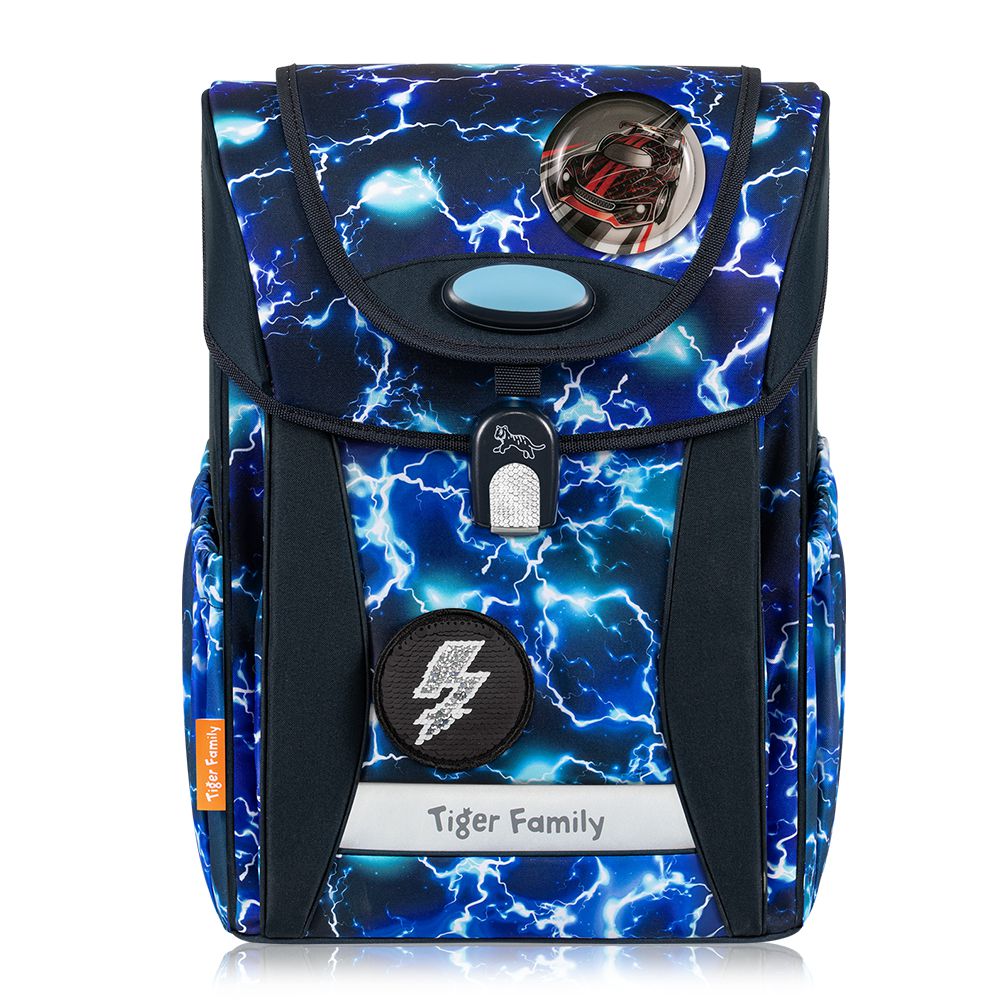 飛躍護童超輕量護脊書包-霹靂閃電(安全燈Pro 2S)-(贈品：文具2件(文具組+作業袋)-博派聯盟)-花色送完以其他樣式替代 不另行通知