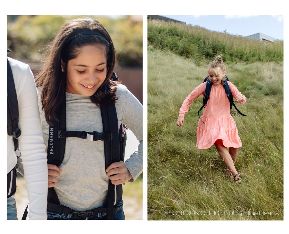 Beckmann - Sport Junior 護脊書包 30L-金與黑