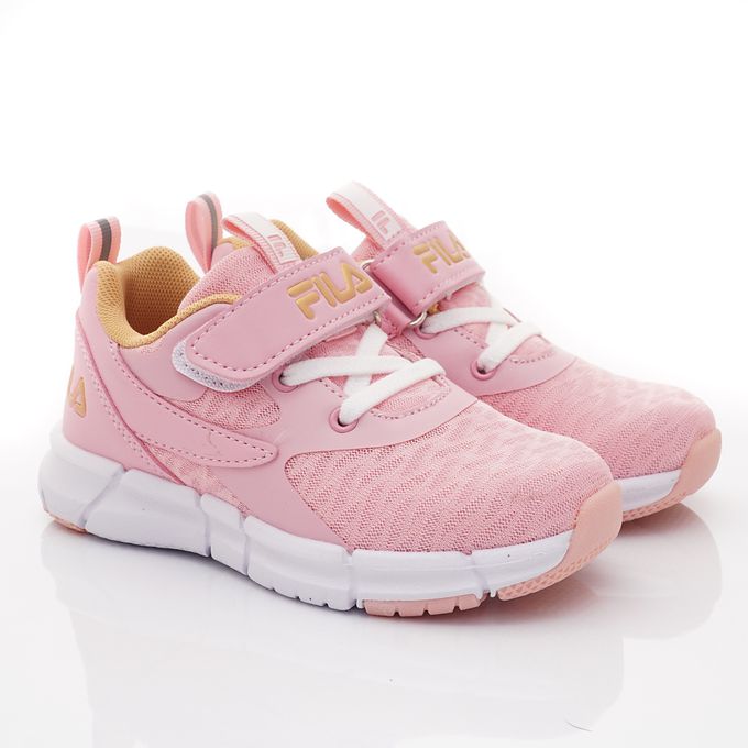 FILA - 輕量慢跑運動鞋-2-J430X-559粉金(中大童段)-運動鞋-粉金