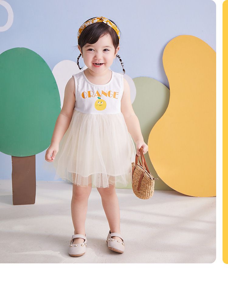 甜美網紗背心洋裝-微笑柳丁-紅色