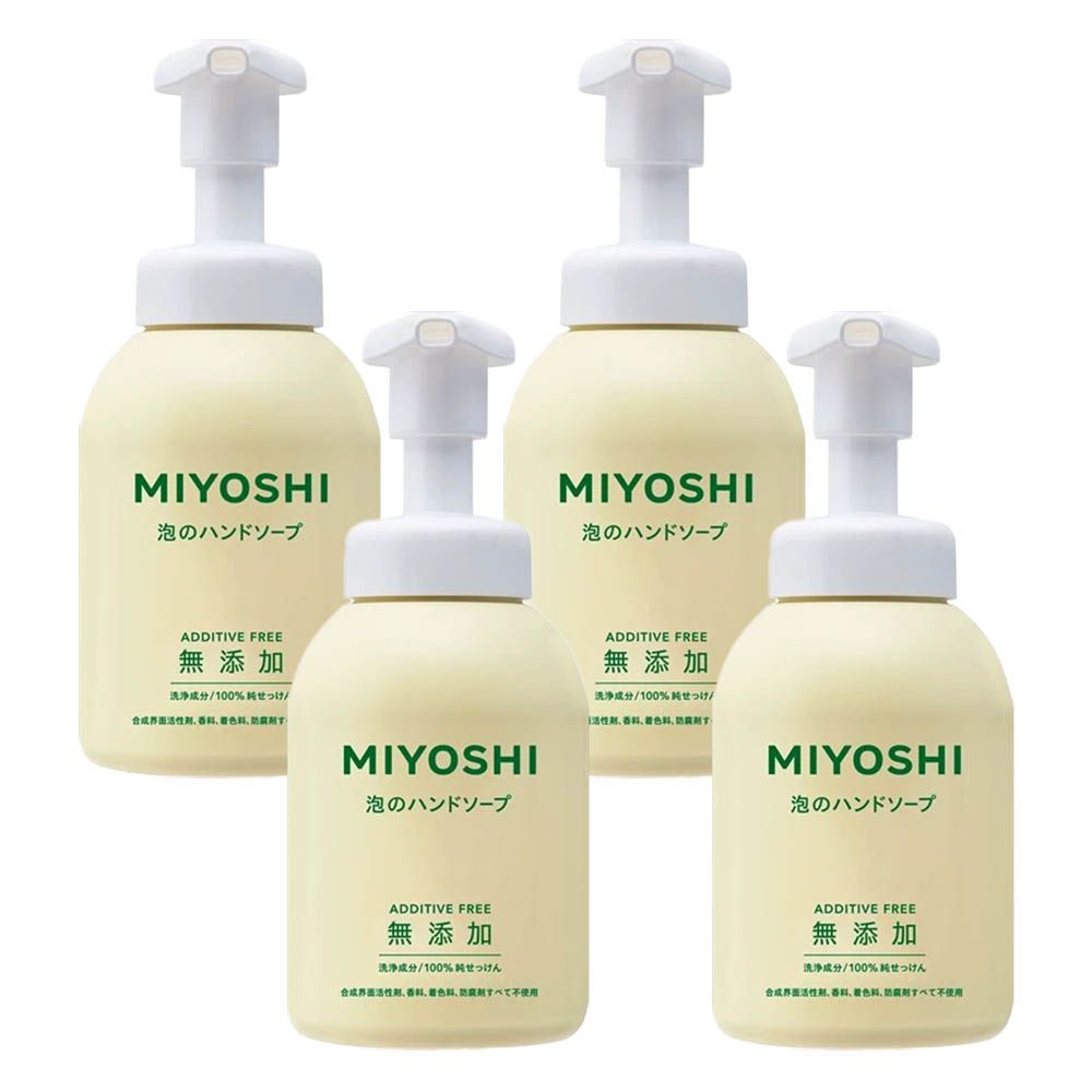 [4入組]無添加泡沫洗手乳-350ml
