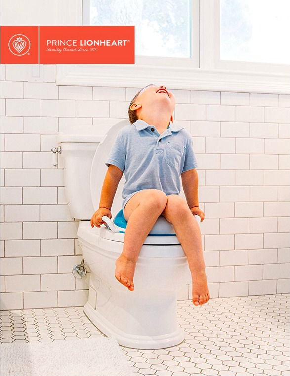 美國PRINCE LIONHEART - 幼兒專用扶手座便器-藍