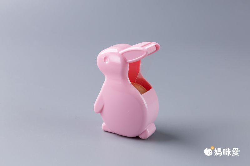 日本文具 NICHIBAN - 日本製 繽紛安全膠帶切割台(含透明膠帶*1個)-企鵝-薄荷綠-膠帶規格(15mm適用)