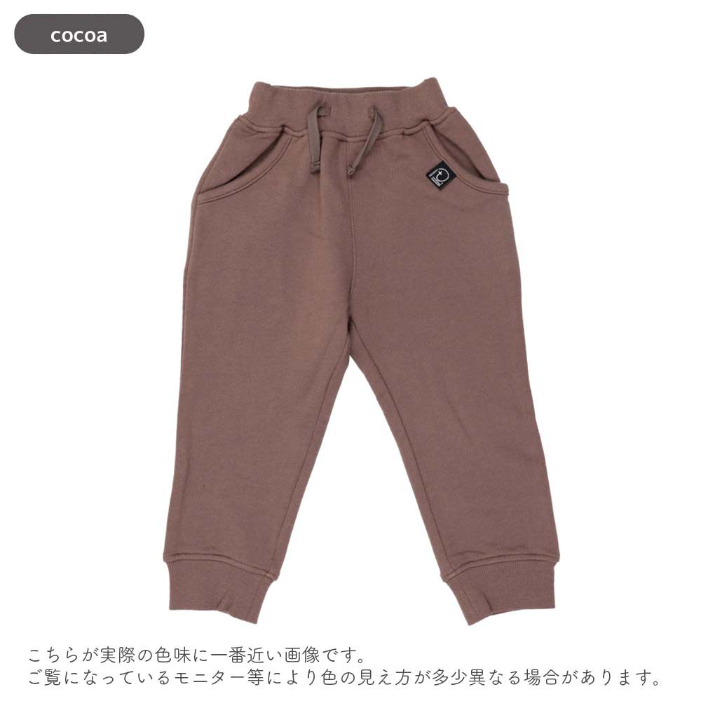 日本 ma lalumiere store - 100％棉 好舒適束口運動長褲-淺灰