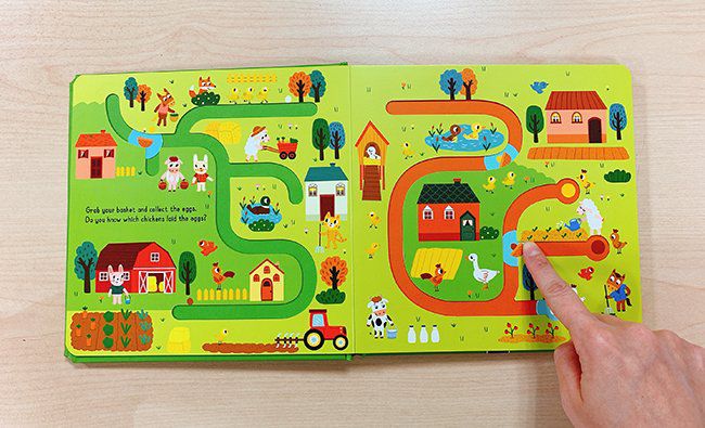 Trace & Slide :At the Farm 手指迷宮系列：農場歷險記