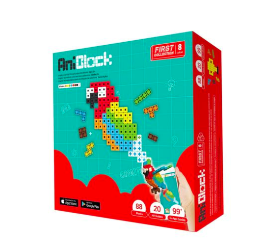 互動型益智積木❤【韓國AniBlock AR積木】❤結合俄羅斯方塊＋七巧板＋AR技術☞孩子越玩越聰明