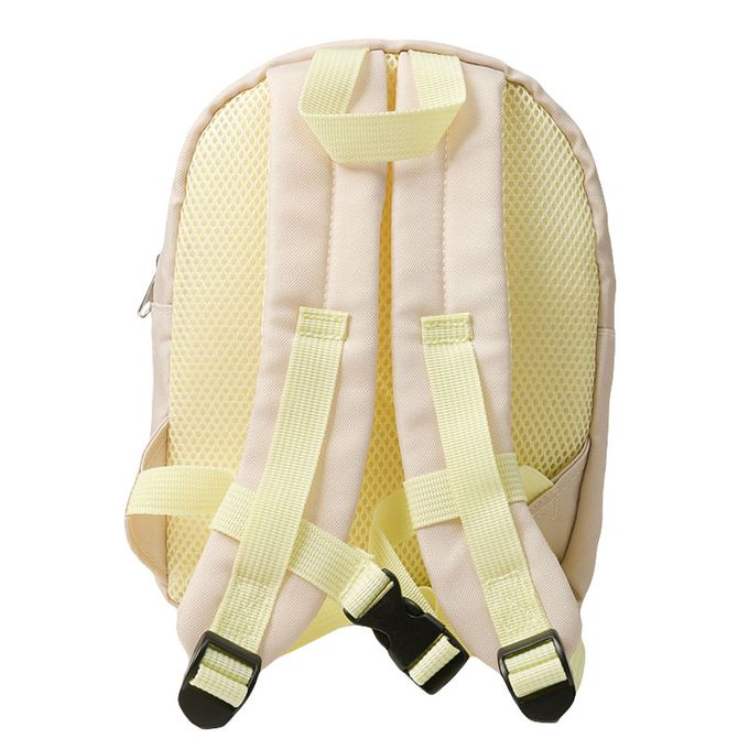 akachan honpo - 背包-迪士尼 凸毛繡-淺卡其色