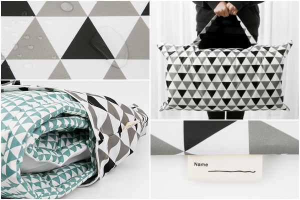 韓國 2cm+透氣乳膠墊睡袋，支撐力UP↑，分散受力保護寶貝脊椎 ♥