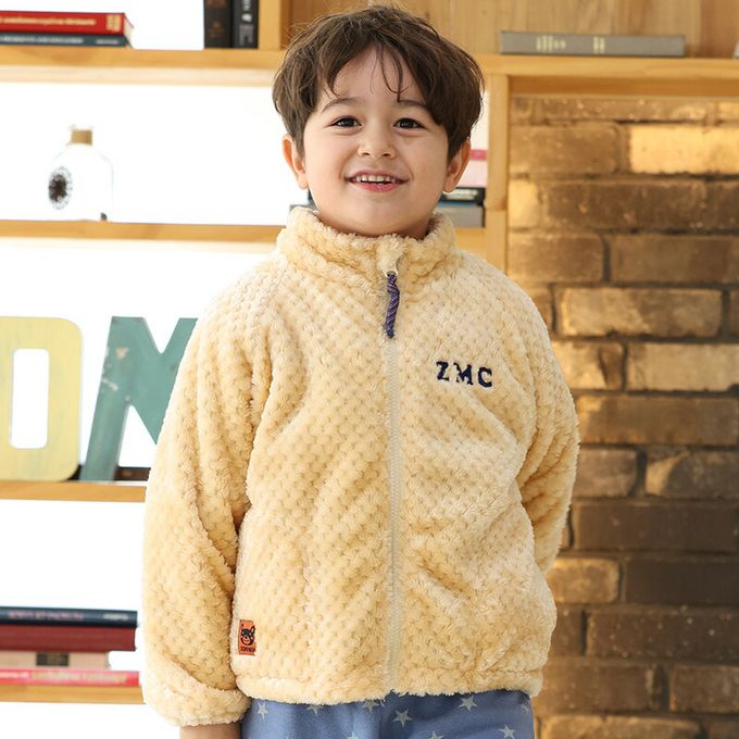 日本 ZOOLAND - 泰迪熊毛絨可愛動物臉休閒外套-貓熊-黑