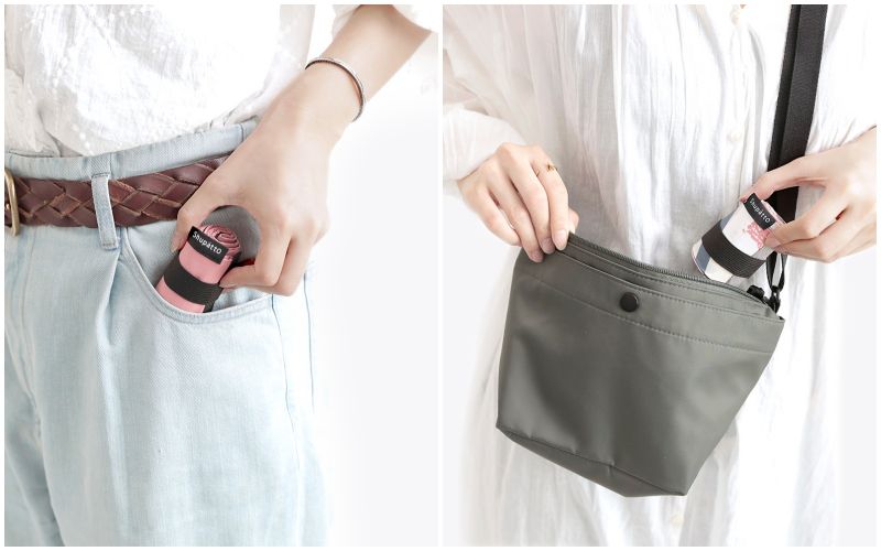 日本 MARNA - Shupatto 秒收摺疊購物袋-五週年限定升級款-石墨灰 (S(30x26cm))-耐重3kg / 7.5L