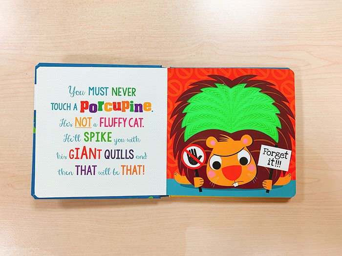 Never Touch a Porcupine 沒摸過的豪豬（觸摸書）