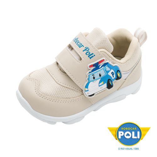 POLI 波力救援小英雄 - POLI 童鞋 輕量運動鞋 POKB46201-輕量舒適大底-奶茶色-(小中童段)