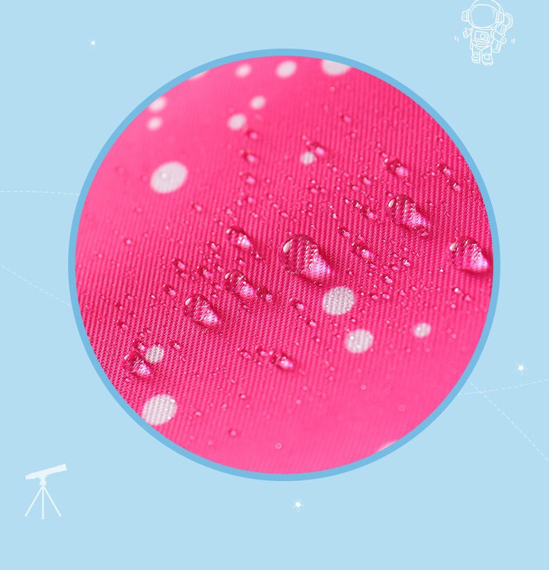 乾濕分離兒童游泳包-太空版-紅色 (38x35x8cm)