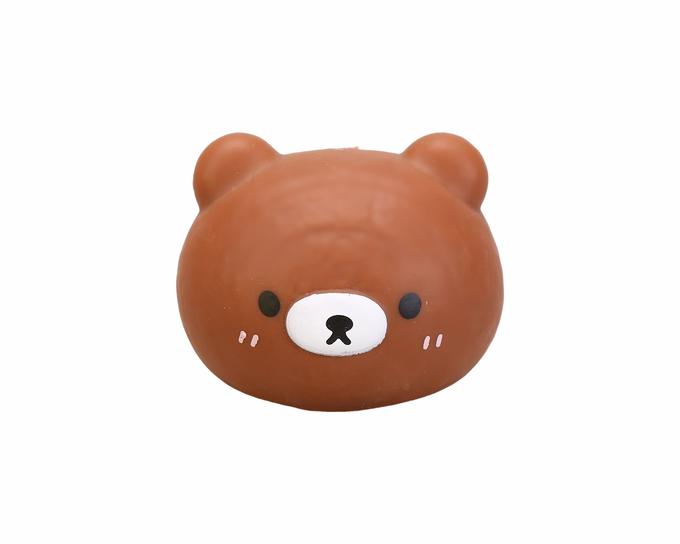 樂彩森林 - 療癒捏捏樂-巧克力小熊-1入(顏色隨機)