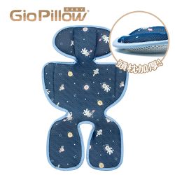 韓國 GIO Pillow - 超透氣推車/汽座座墊-豪華款-阿姆斯貓