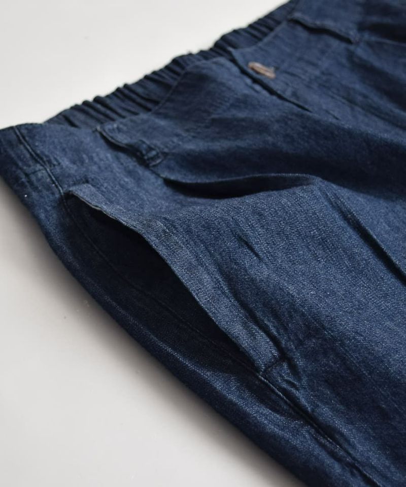 日本 zootie - 修身必備透氣丹寧直筒褲/長褲-黑