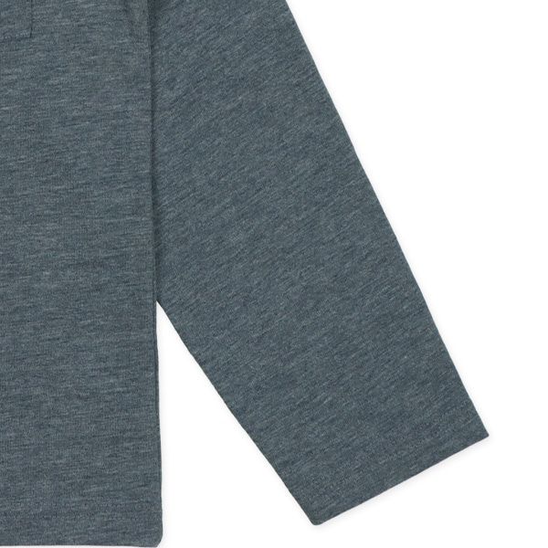 日本西松屋 - 小口袋刺繡薄長袖上衣-小怪獸搗蛋-黃