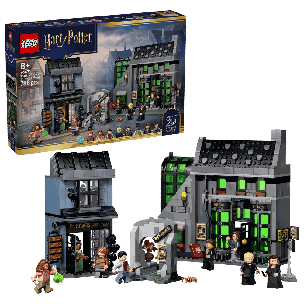 LEGO 76471 夜行巷魔法商店 Knockturn Alley™ Wizarding Shops