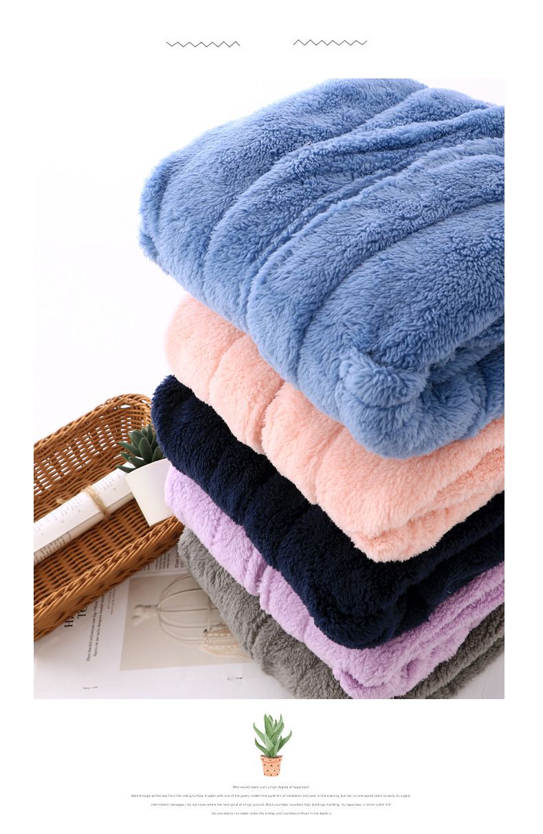 親子款加絨保暖睡袍-粉色