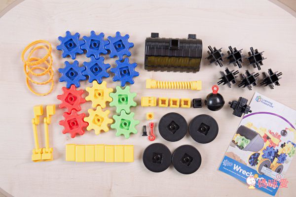 美國孩子人手一組【Learning Resources】STEAM 齒輪積木