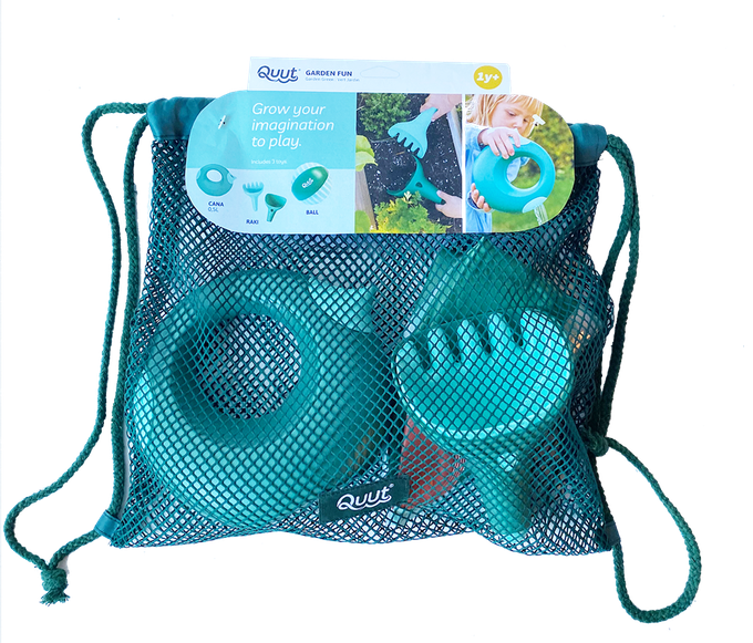 比利時 QUUT - 沙灘球遊戲組(花園綠)