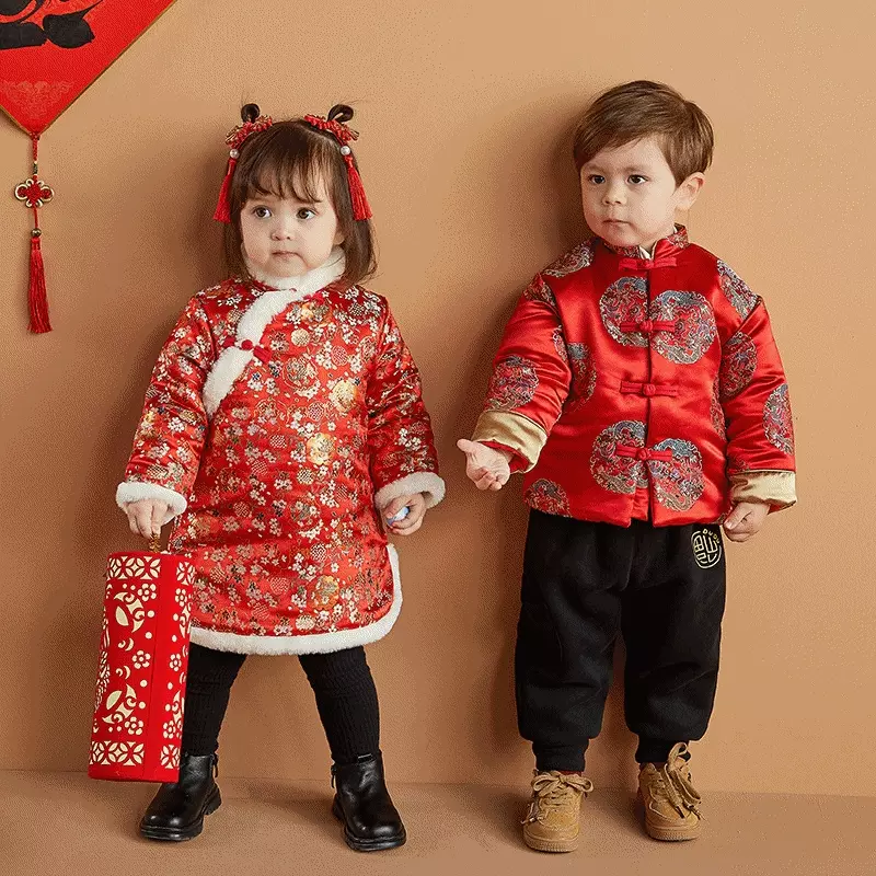 古風新年童裝 ❀ 福兔賀歲 ❀ 穿上吸睛唐裝過好年